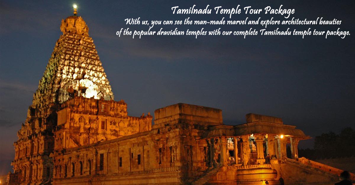 'Chennai to Grand Tamil Nadu Temple Circuit'