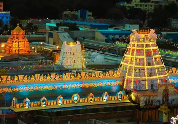 'Vellore to Tirumala'