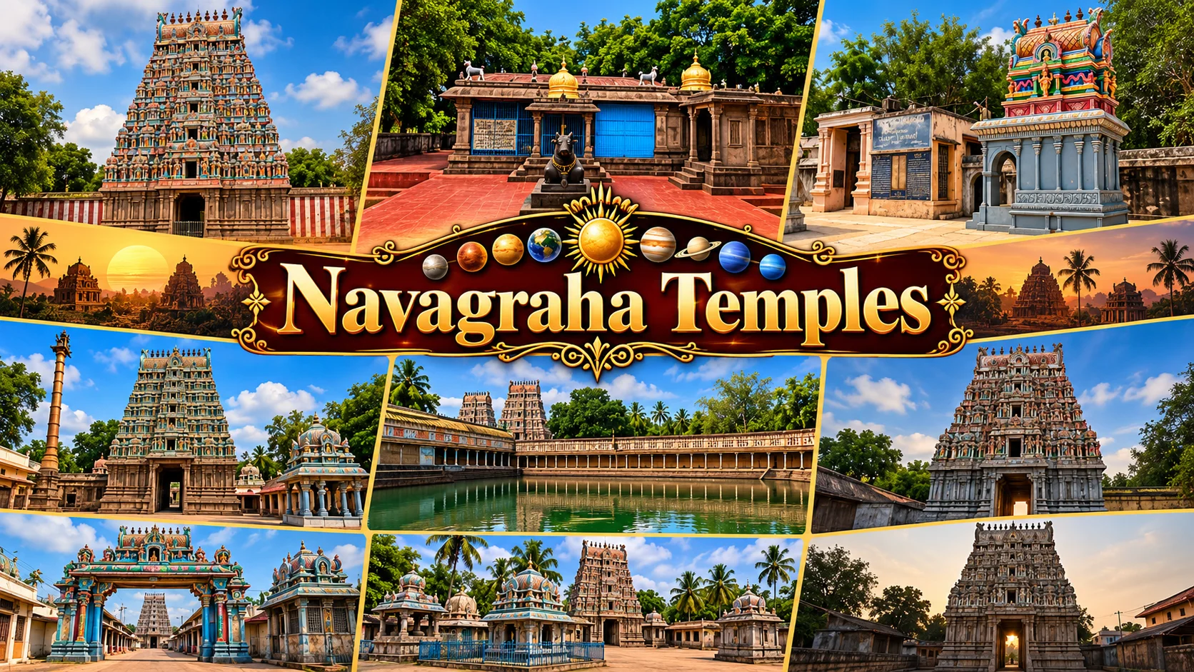 Thanjavur to Navagraha Temples 1 Day Tour by Karthi Travels